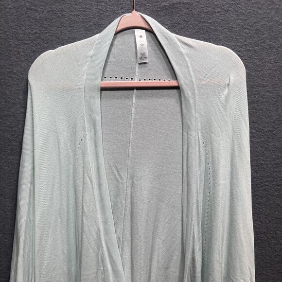 Lululemon Open Mind Wrap Light Blue One Size - Picture 6 of 10